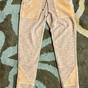 FP Movement by Free People Pinky Beige and Tan Joggers